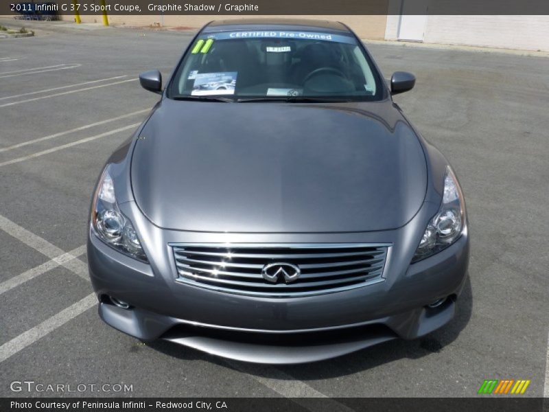 Graphite Shadow / Graphite 2011 Infiniti G 37 S Sport Coupe