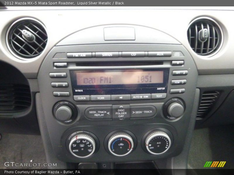 Controls of 2012 MX-5 Miata Sport Roadster