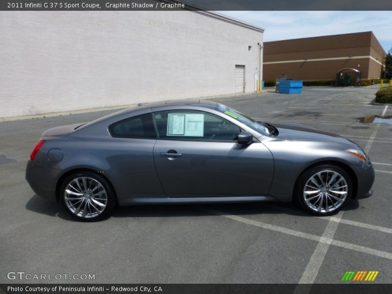 Graphite Shadow / Graphite 2011 Infiniti G 37 S Sport Coupe