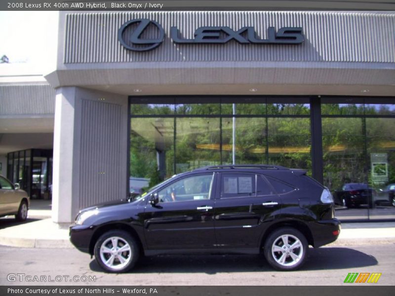 Black Onyx / Ivory 2008 Lexus RX 400h AWD Hybrid