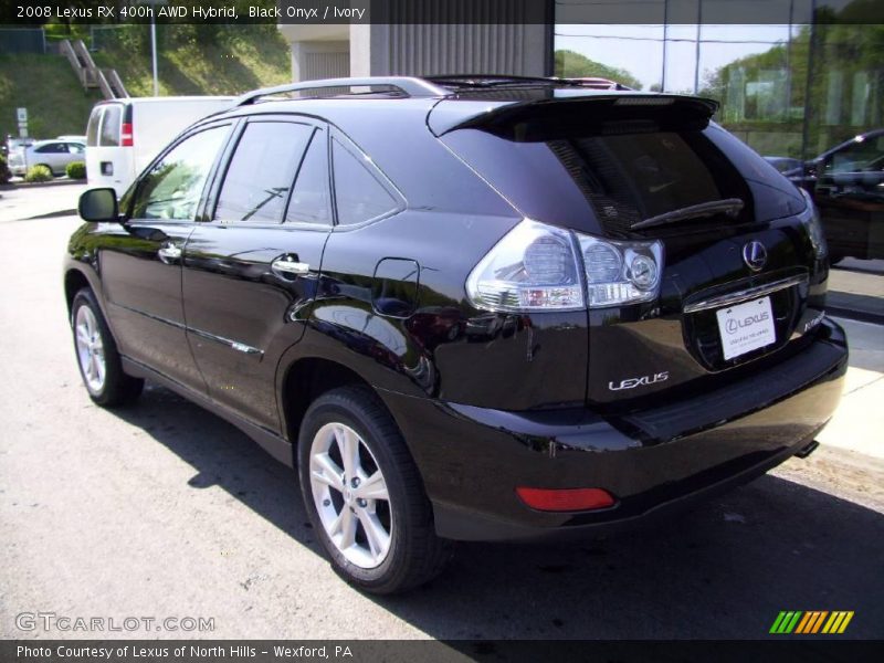 Black Onyx / Ivory 2008 Lexus RX 400h AWD Hybrid