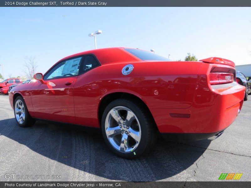 TorRed / Dark Slate Gray 2014 Dodge Challenger SXT