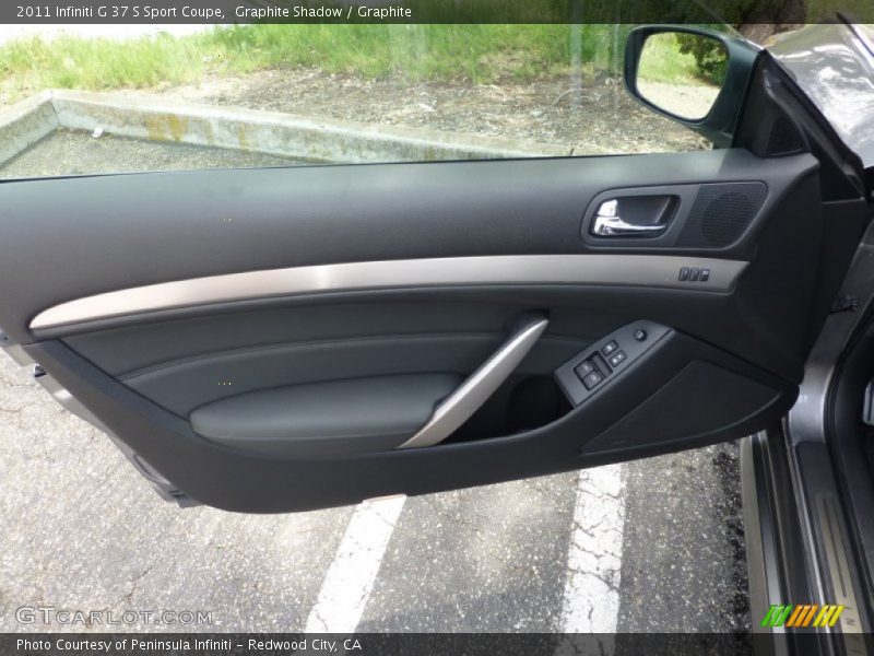 Graphite Shadow / Graphite 2011 Infiniti G 37 S Sport Coupe