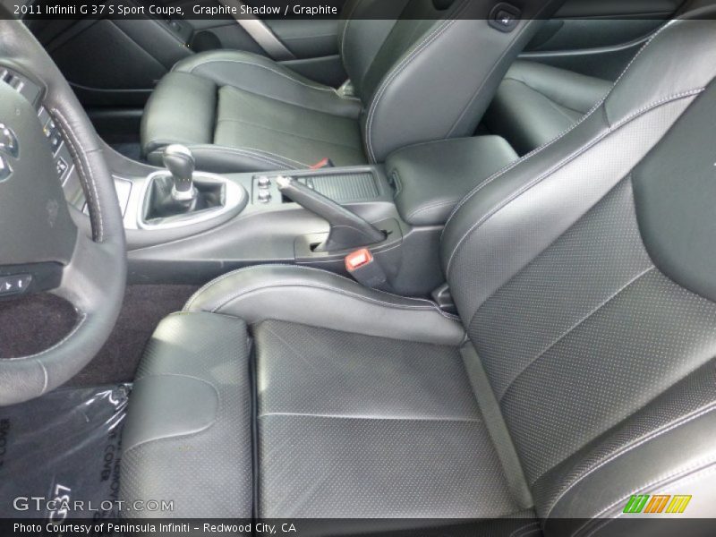 Graphite Shadow / Graphite 2011 Infiniti G 37 S Sport Coupe