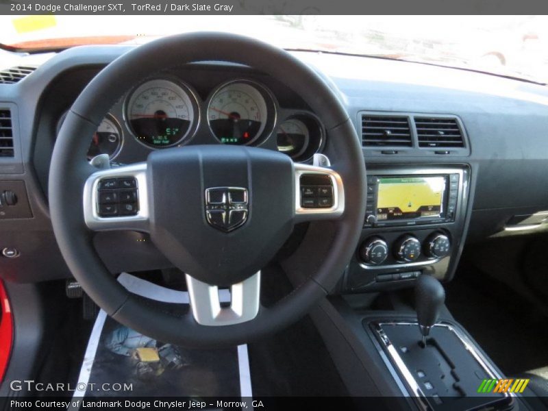 TorRed / Dark Slate Gray 2014 Dodge Challenger SXT