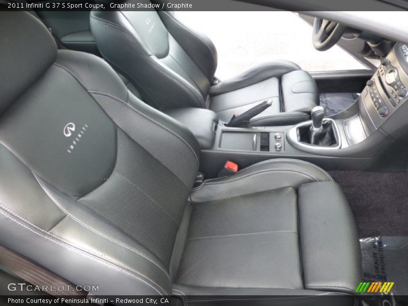 Graphite Shadow / Graphite 2011 Infiniti G 37 S Sport Coupe
