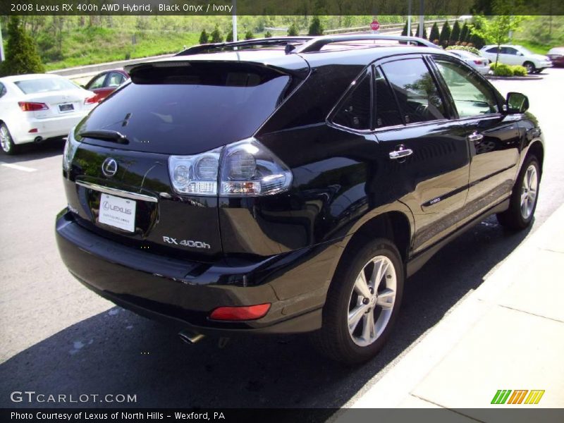 Black Onyx / Ivory 2008 Lexus RX 400h AWD Hybrid