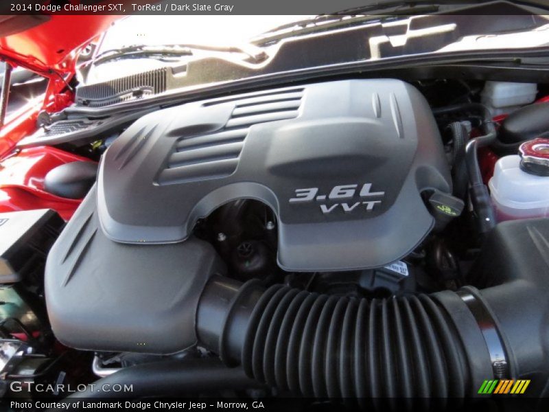 TorRed / Dark Slate Gray 2014 Dodge Challenger SXT
