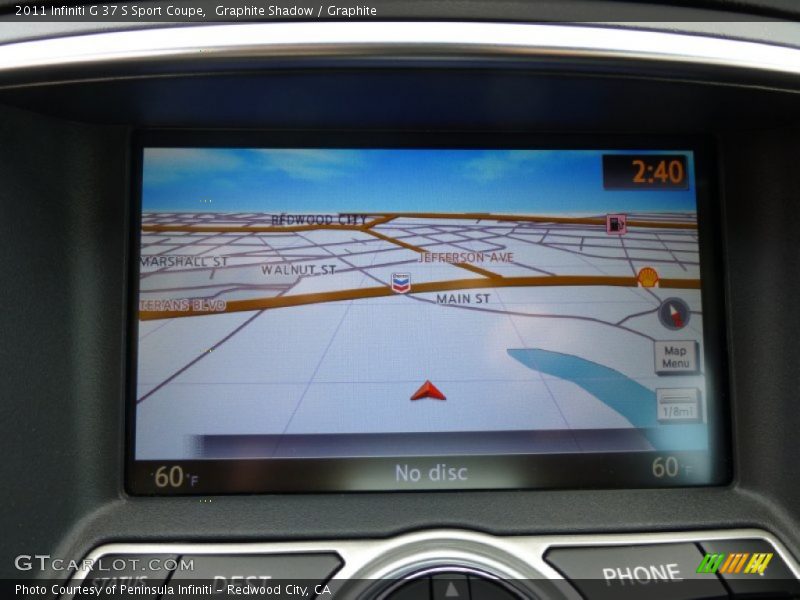 Graphite Shadow / Graphite 2011 Infiniti G 37 S Sport Coupe