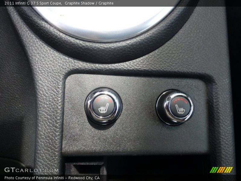 Graphite Shadow / Graphite 2011 Infiniti G 37 S Sport Coupe