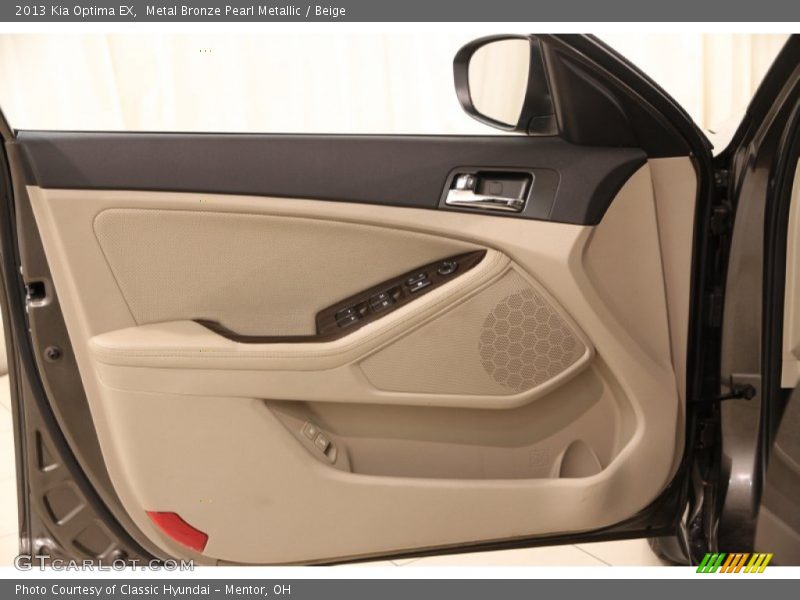 Metal Bronze Pearl Metallic / Beige 2013 Kia Optima EX