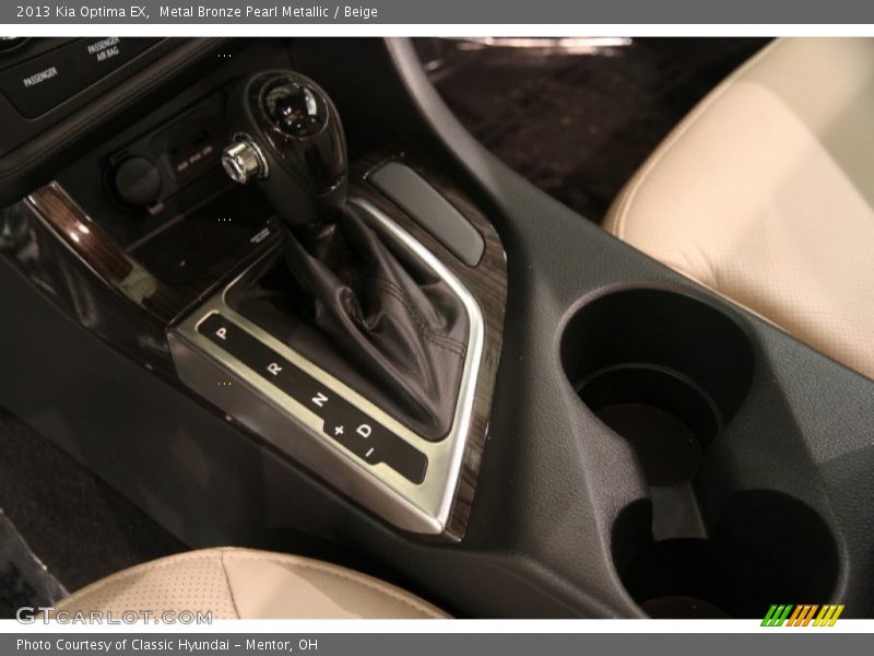 Metal Bronze Pearl Metallic / Beige 2013 Kia Optima EX