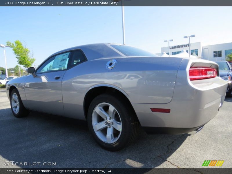 Billet Silver Metallic / Dark Slate Gray 2014 Dodge Challenger SXT