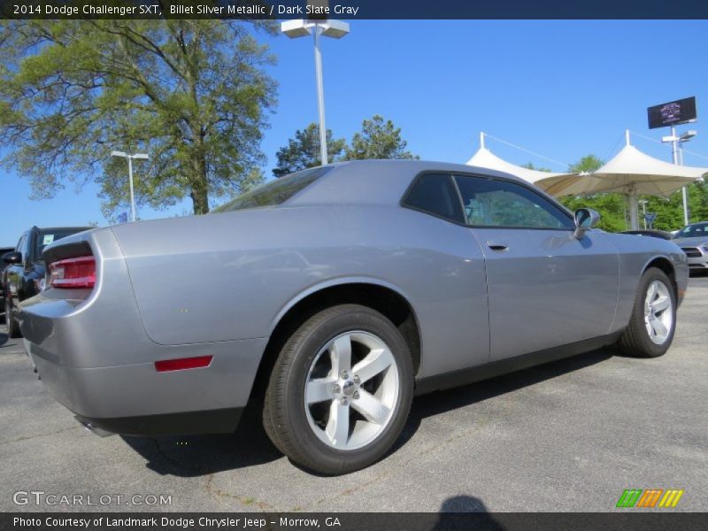 Billet Silver Metallic / Dark Slate Gray 2014 Dodge Challenger SXT