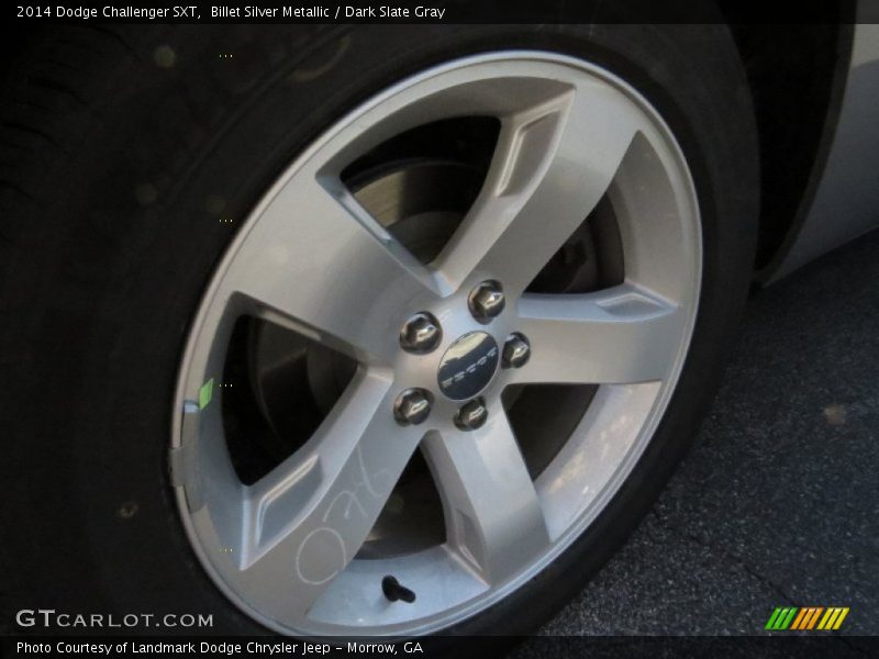 Billet Silver Metallic / Dark Slate Gray 2014 Dodge Challenger SXT