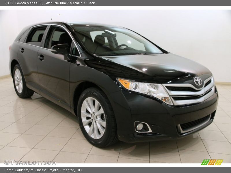 Attitude Black Metallic / Black 2013 Toyota Venza LE
