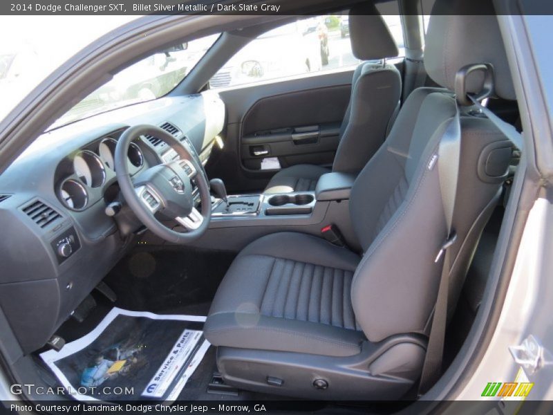 Billet Silver Metallic / Dark Slate Gray 2014 Dodge Challenger SXT