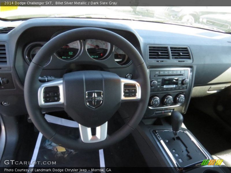 Billet Silver Metallic / Dark Slate Gray 2014 Dodge Challenger SXT