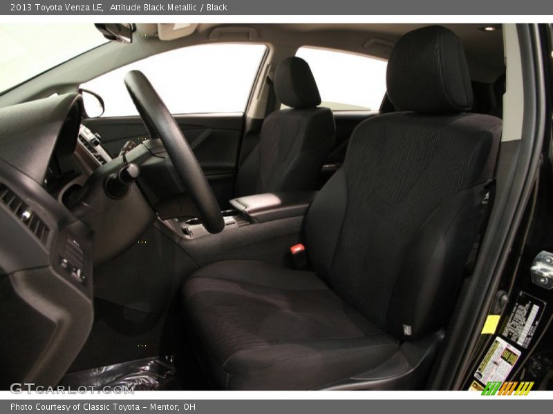 Attitude Black Metallic / Black 2013 Toyota Venza LE