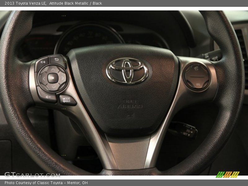 Attitude Black Metallic / Black 2013 Toyota Venza LE