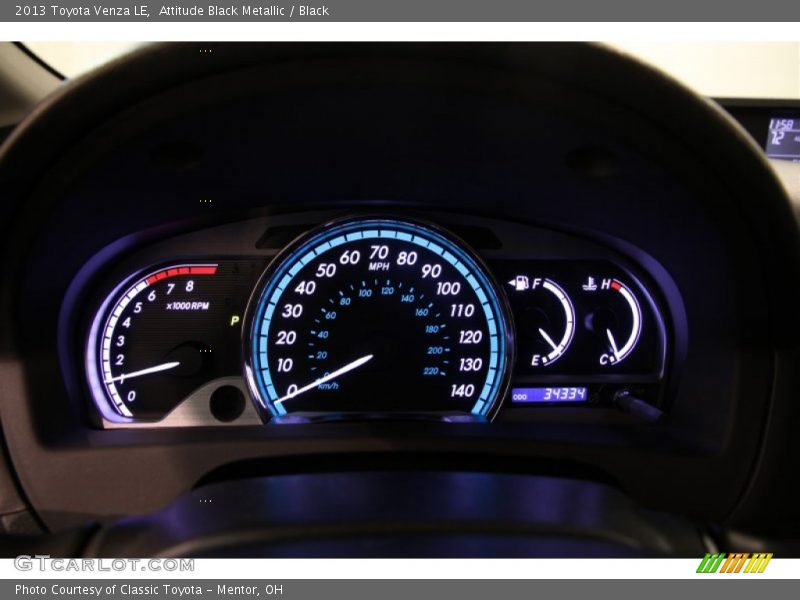 Attitude Black Metallic / Black 2013 Toyota Venza LE