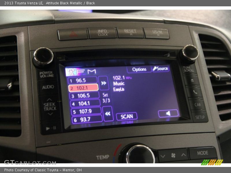 Attitude Black Metallic / Black 2013 Toyota Venza LE