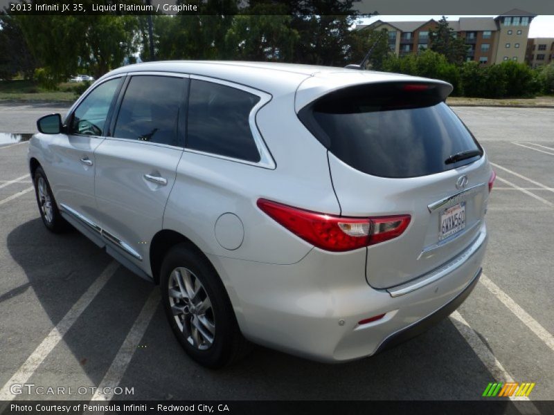 Liquid Platinum / Graphite 2013 Infiniti JX 35