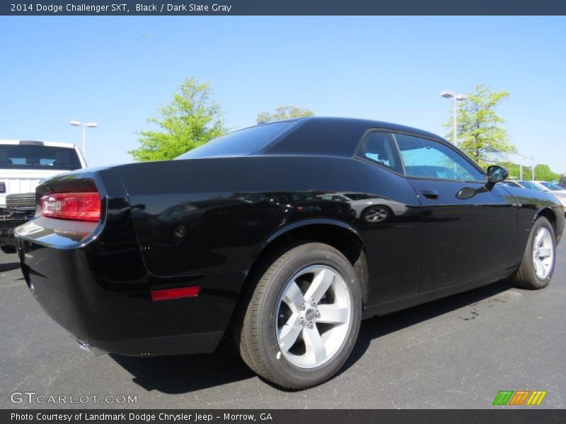 Black / Dark Slate Gray 2014 Dodge Challenger SXT