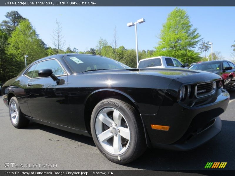 Black / Dark Slate Gray 2014 Dodge Challenger SXT
