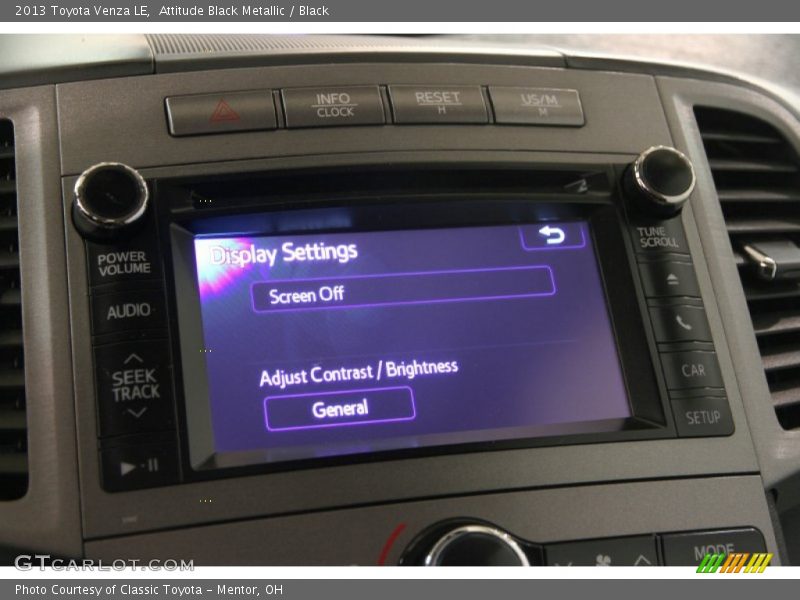Attitude Black Metallic / Black 2013 Toyota Venza LE