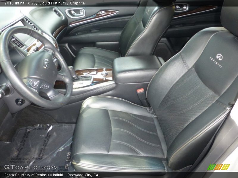 Liquid Platinum / Graphite 2013 Infiniti JX 35