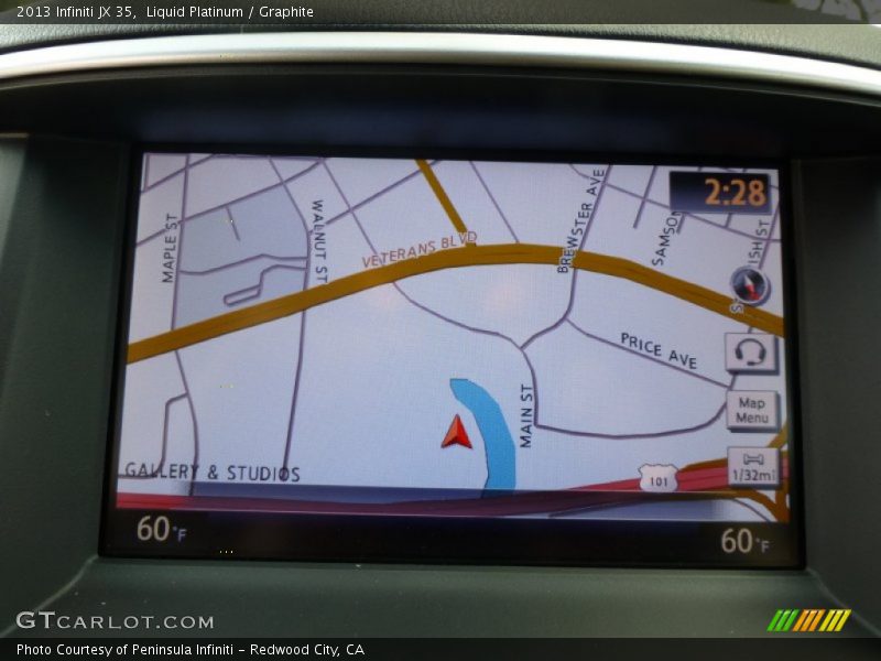 Liquid Platinum / Graphite 2013 Infiniti JX 35