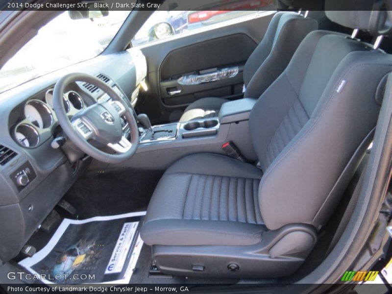 Black / Dark Slate Gray 2014 Dodge Challenger SXT