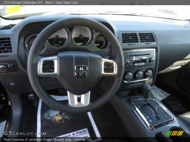 Black / Dark Slate Gray 2014 Dodge Challenger SXT