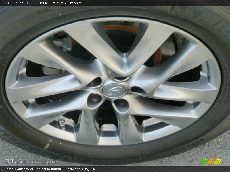 Liquid Platinum / Graphite 2013 Infiniti JX 35