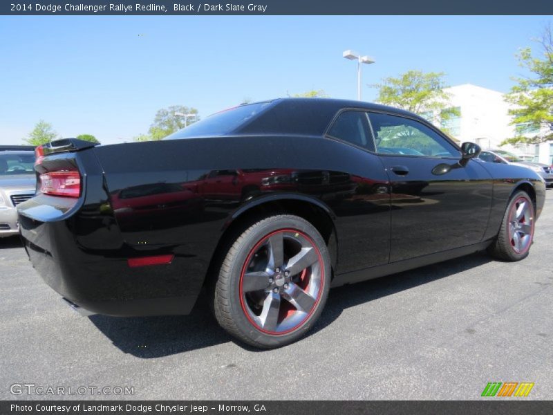 Black / Dark Slate Gray 2014 Dodge Challenger Rallye Redline