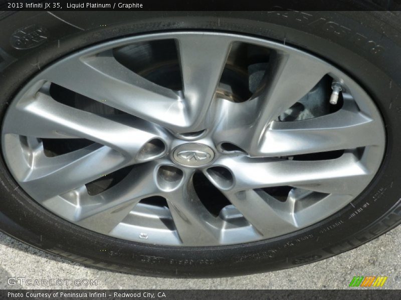 Liquid Platinum / Graphite 2013 Infiniti JX 35