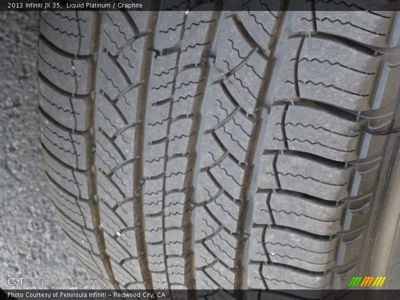 Liquid Platinum / Graphite 2013 Infiniti JX 35