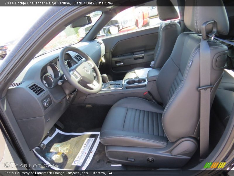  2014 Challenger Rallye Redline Dark Slate Gray Interior