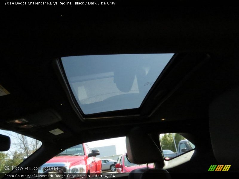 Black / Dark Slate Gray 2014 Dodge Challenger Rallye Redline