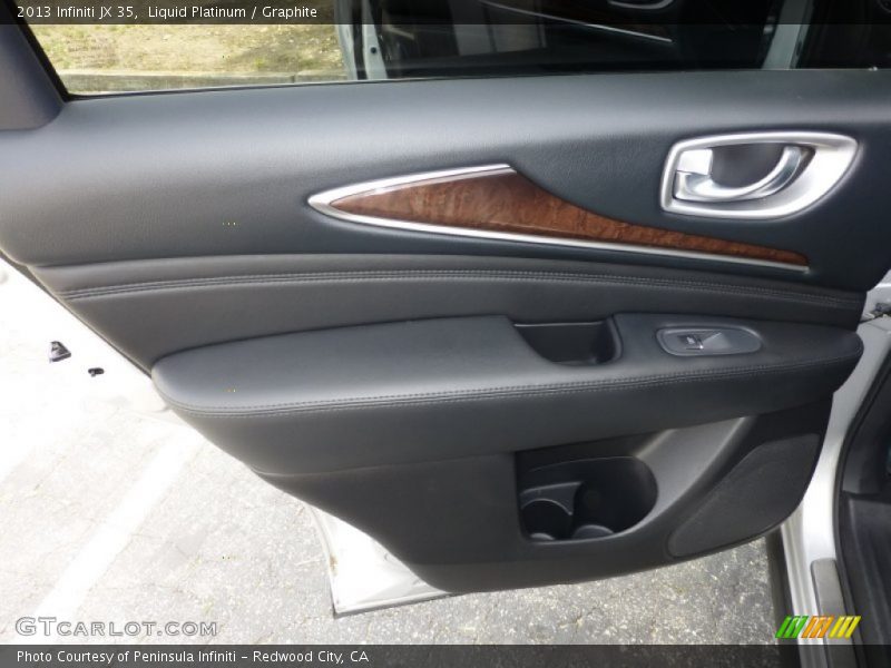 Liquid Platinum / Graphite 2013 Infiniti JX 35