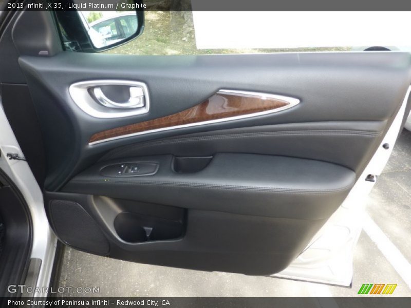 Liquid Platinum / Graphite 2013 Infiniti JX 35