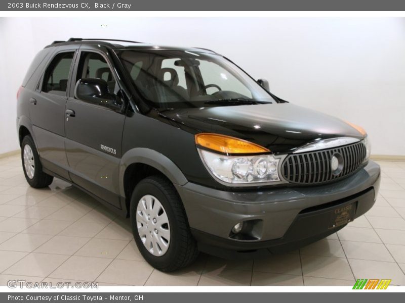 Black / Gray 2003 Buick Rendezvous CX