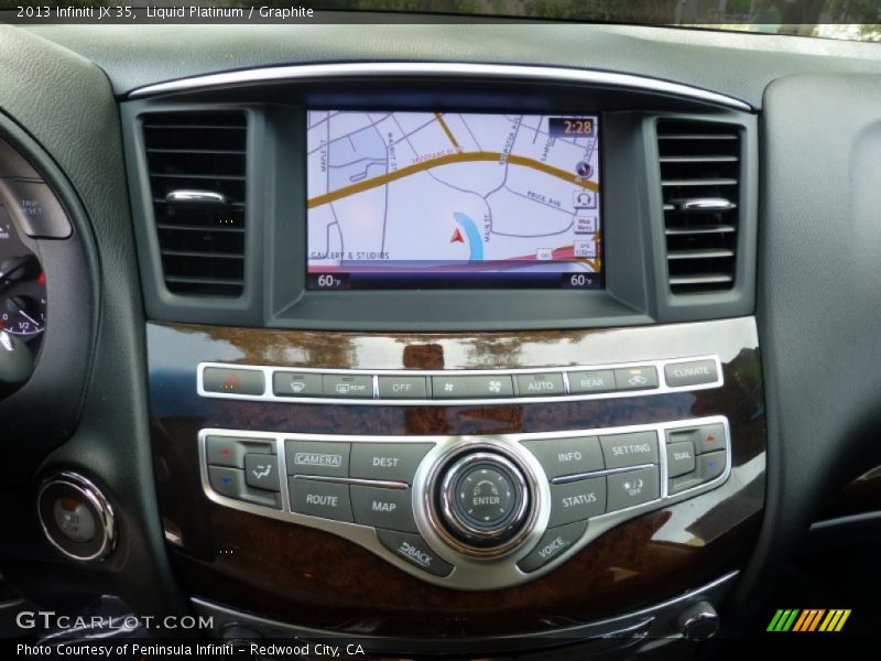 Liquid Platinum / Graphite 2013 Infiniti JX 35