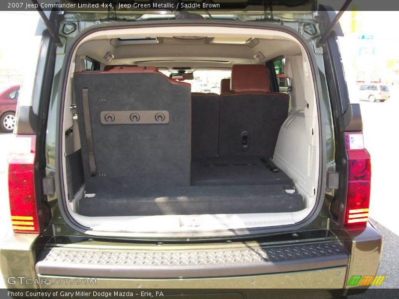Jeep Green Metallic / Saddle Brown 2007 Jeep Commander Limited 4x4
