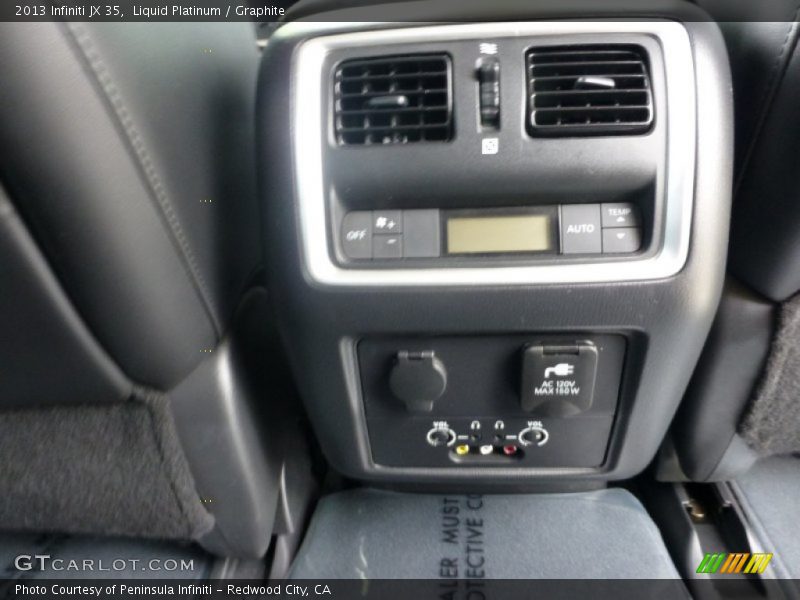 Liquid Platinum / Graphite 2013 Infiniti JX 35