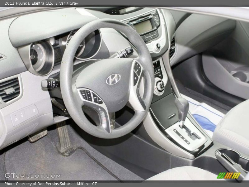 Silver / Gray 2012 Hyundai Elantra GLS