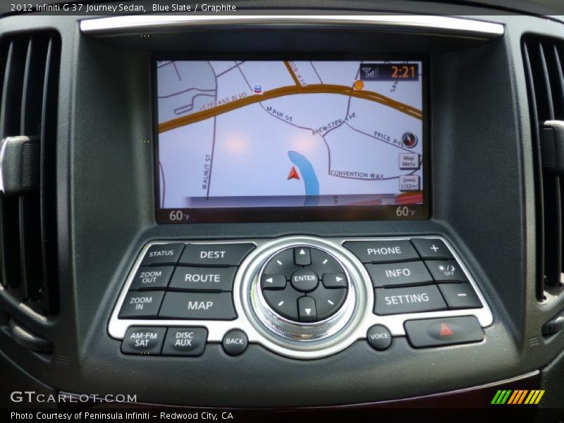 Blue Slate / Graphite 2012 Infiniti G 37 Journey Sedan