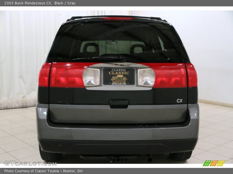 Black / Gray 2003 Buick Rendezvous CX