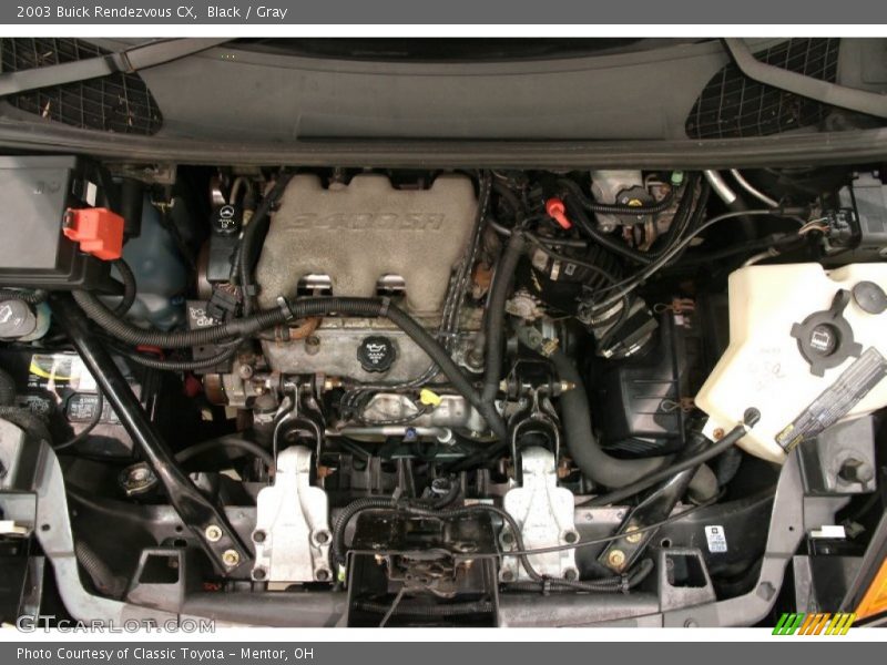 Black / Gray 2003 Buick Rendezvous CX